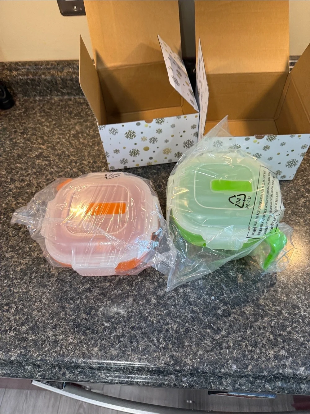 Locknlock microwaveable bowls with handles - 2pl